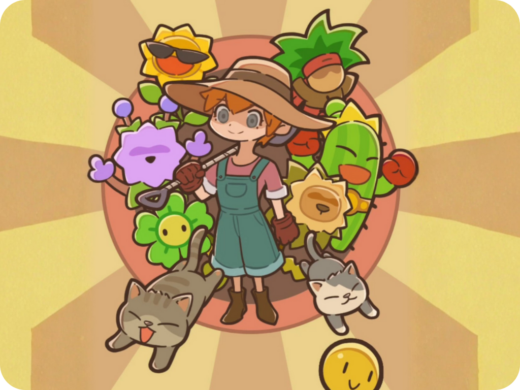 《田园护卫队》 Q版休闲合成+肉鸽+塔防策略类