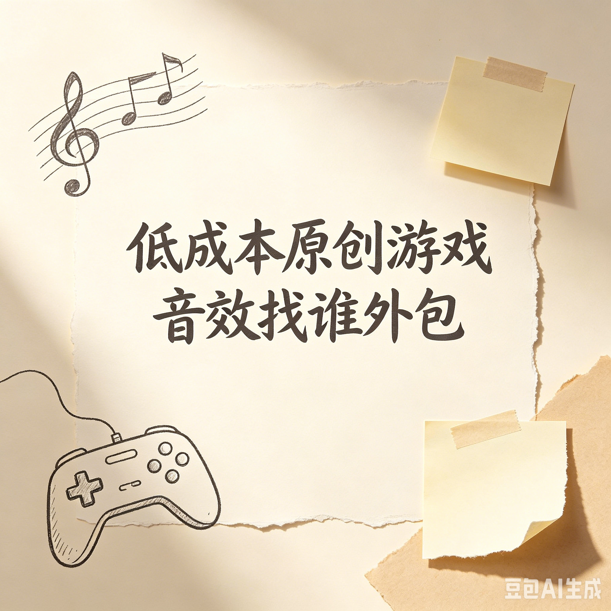 低成本原创游戏音效找谁外包