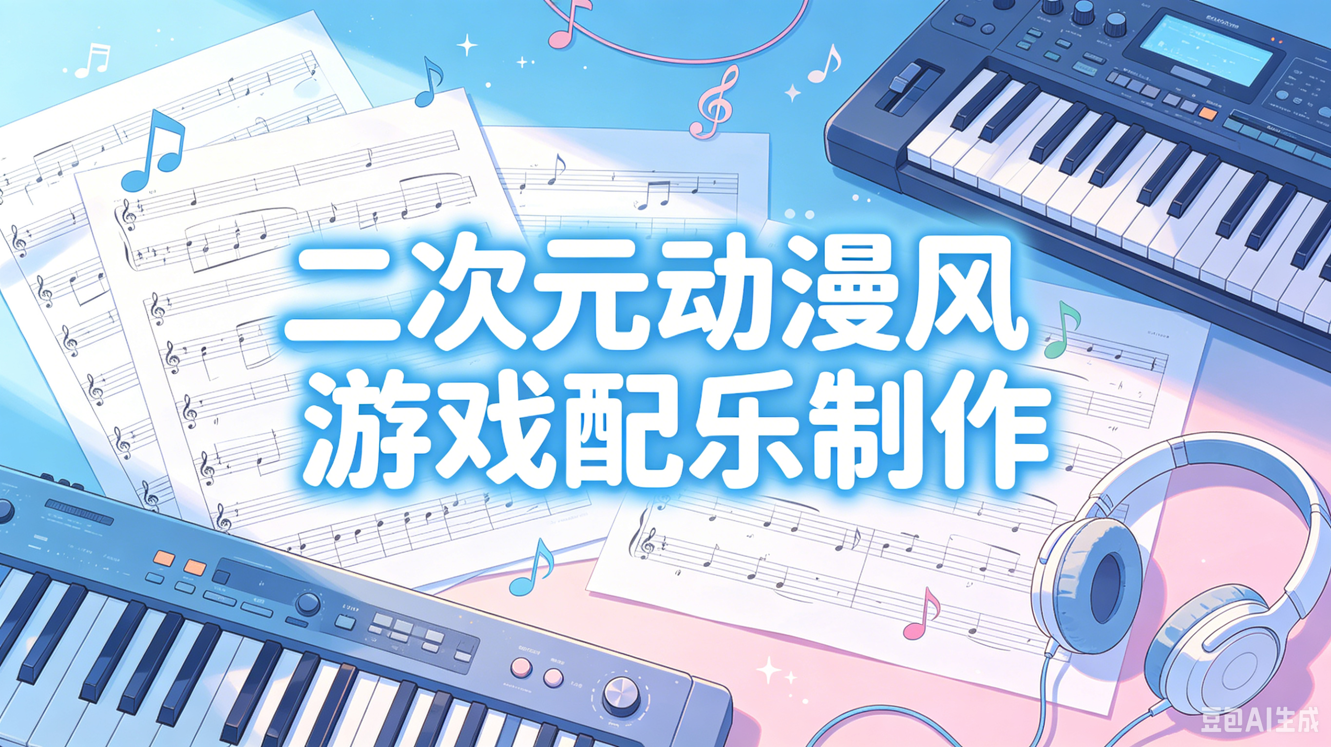 二次元动漫风游戏配乐制作