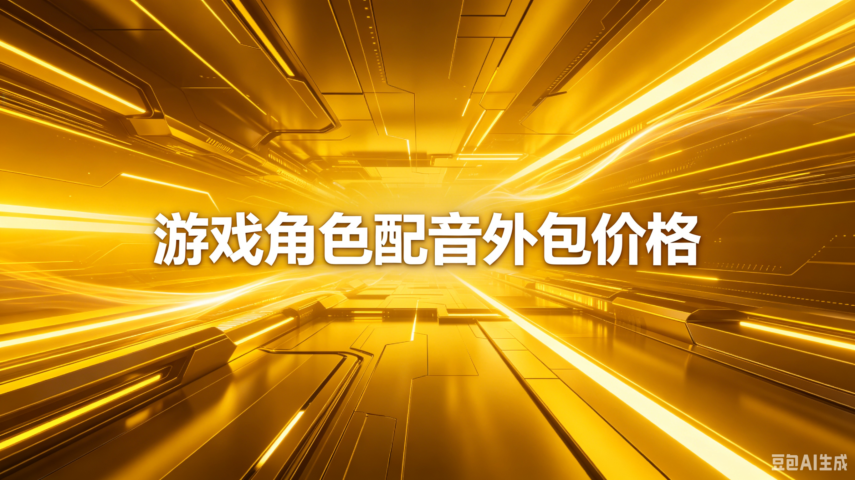 游戏角色配音外包价格