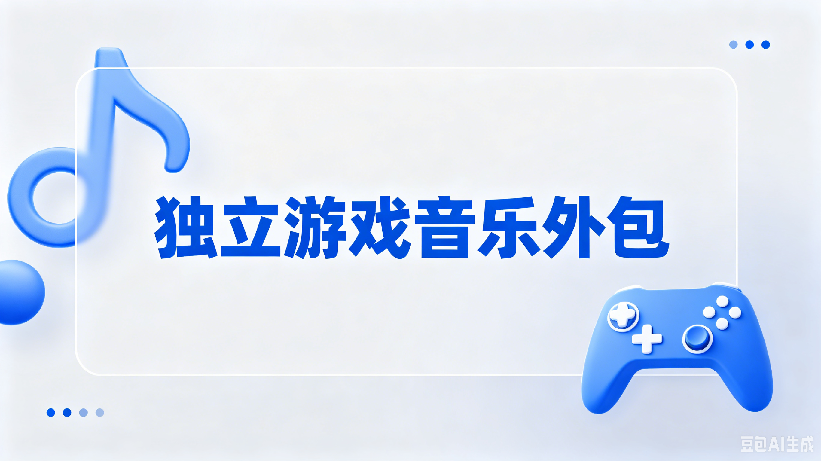 独立游戏音乐外包