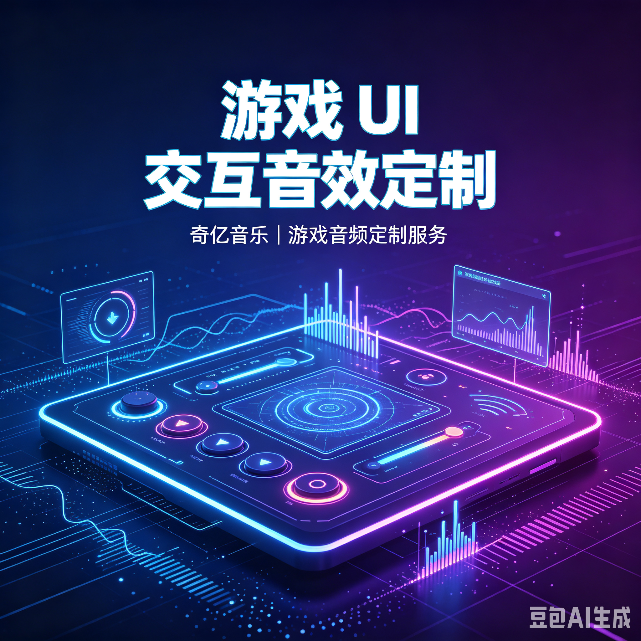 游戏 UI 交互音效定制