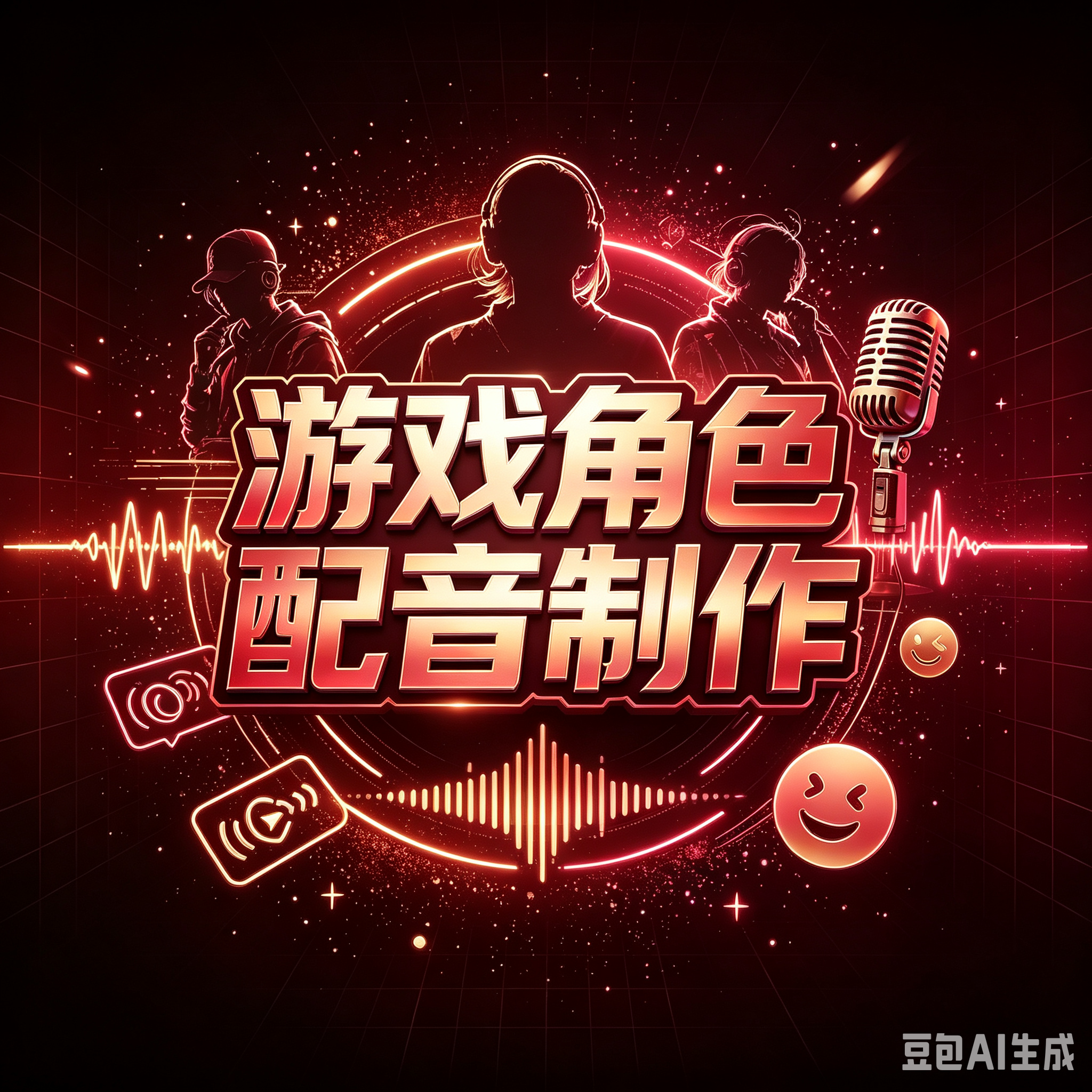 游戏角色配音制作