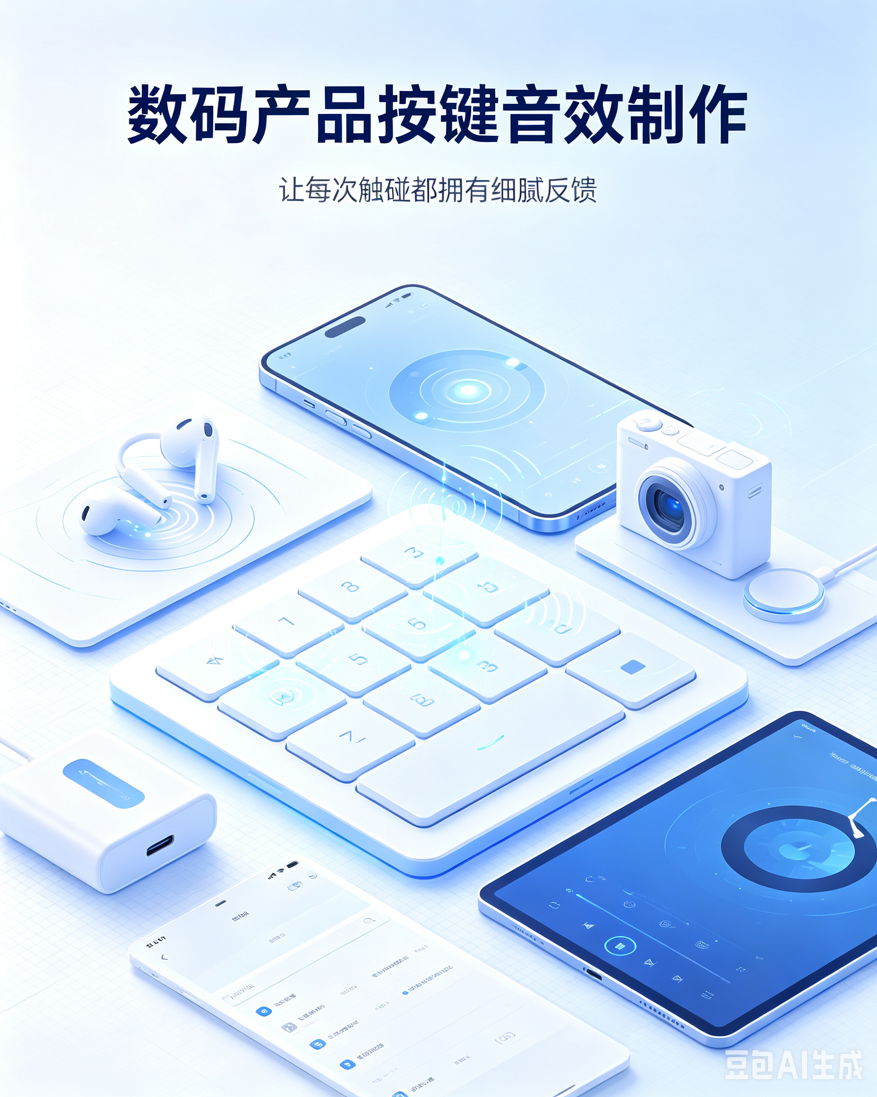 数码产品按键音效制作