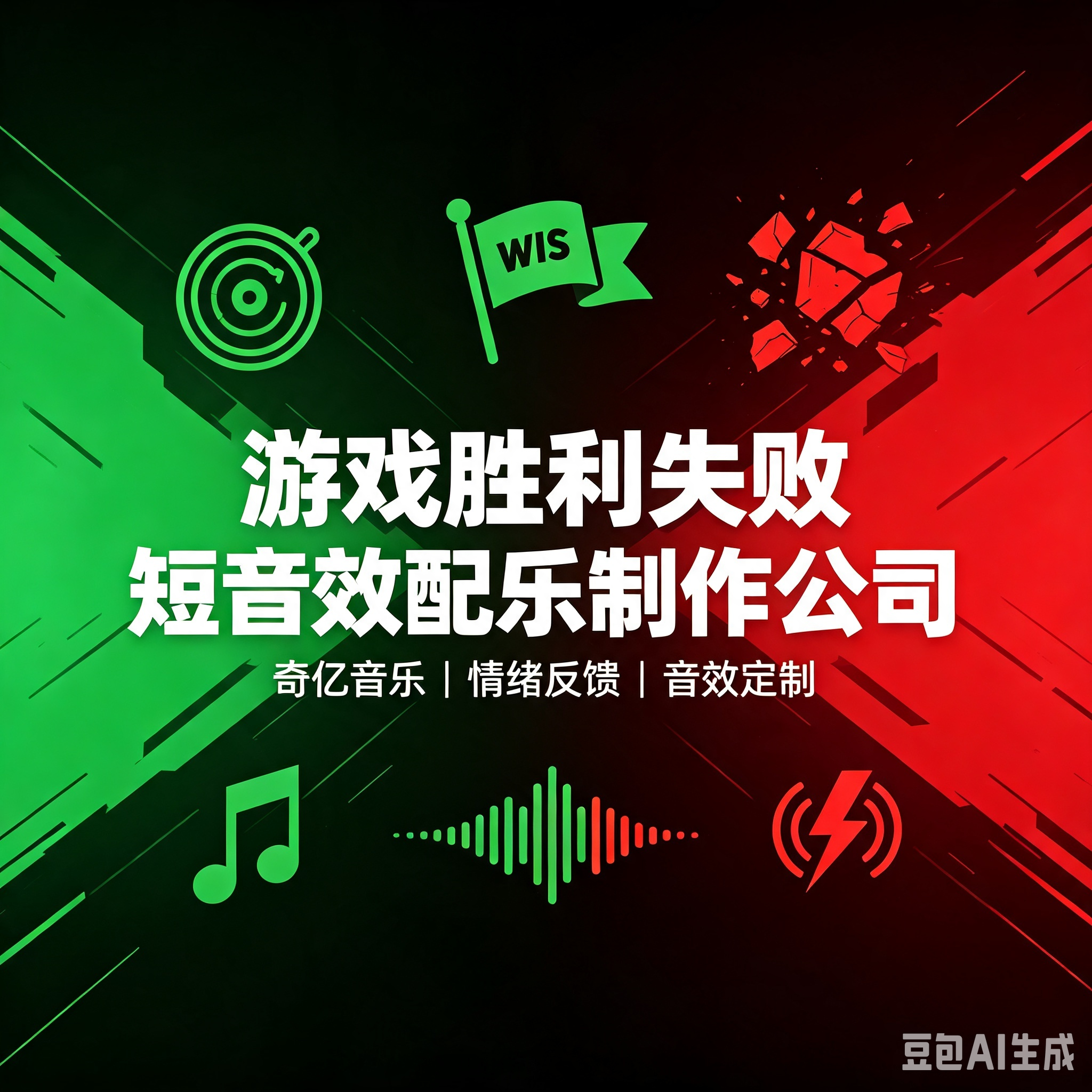 游戏胜利失败短音效配乐制作公司