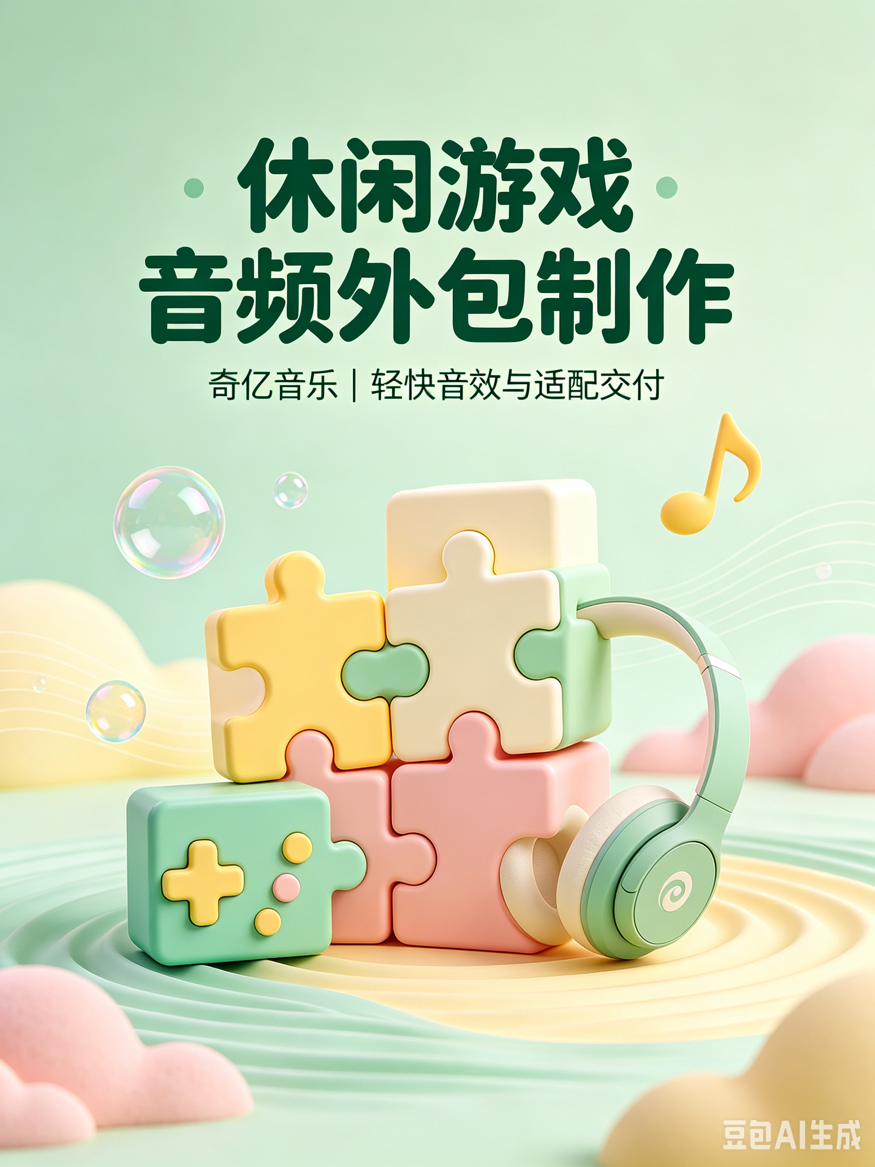 休闲游戏音频外包制作
