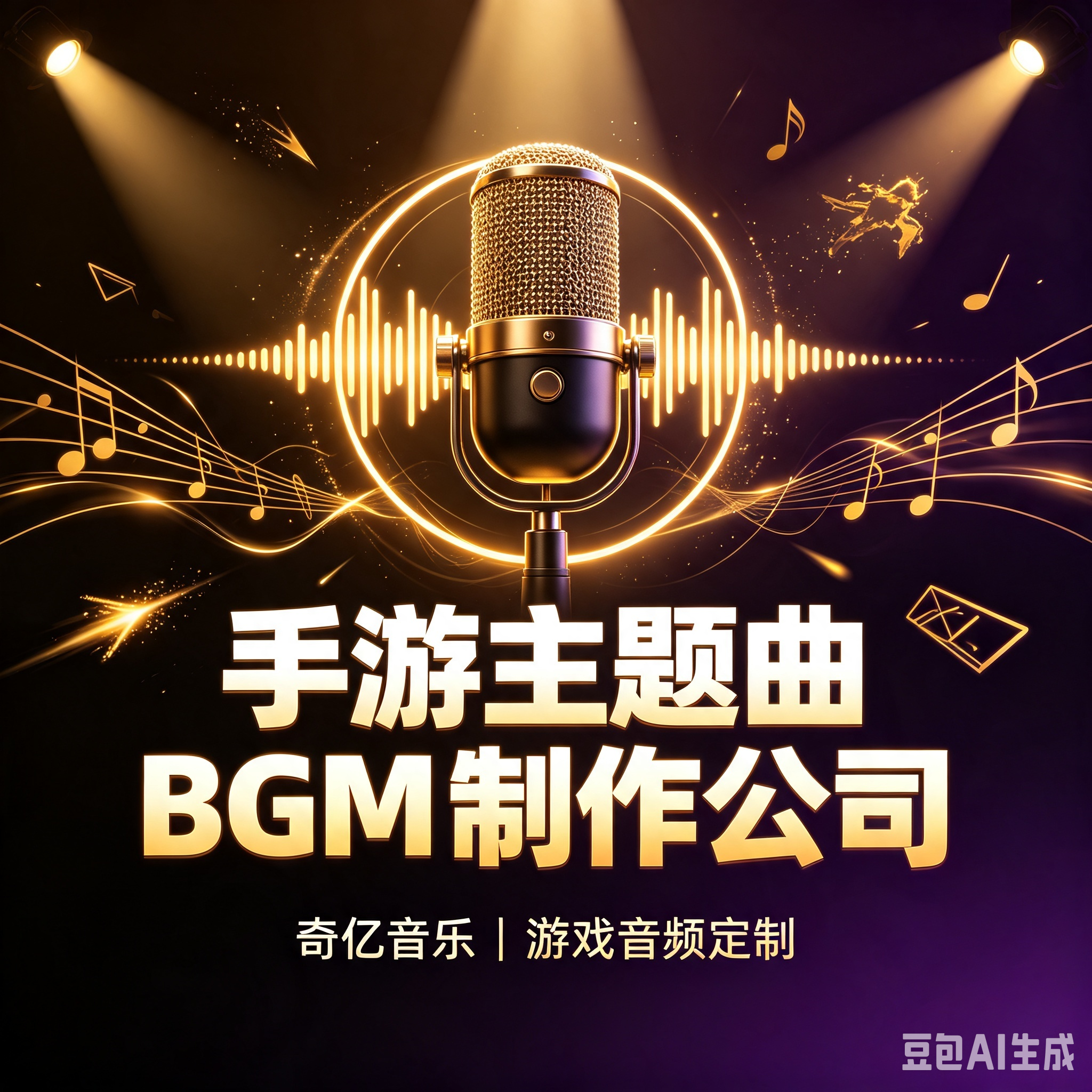 手游主题曲 BGM 制作公司