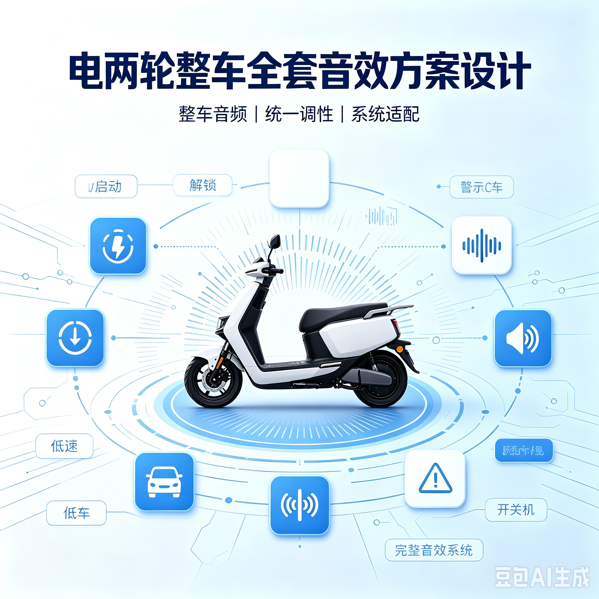 电两轮整车全套音效方案设计