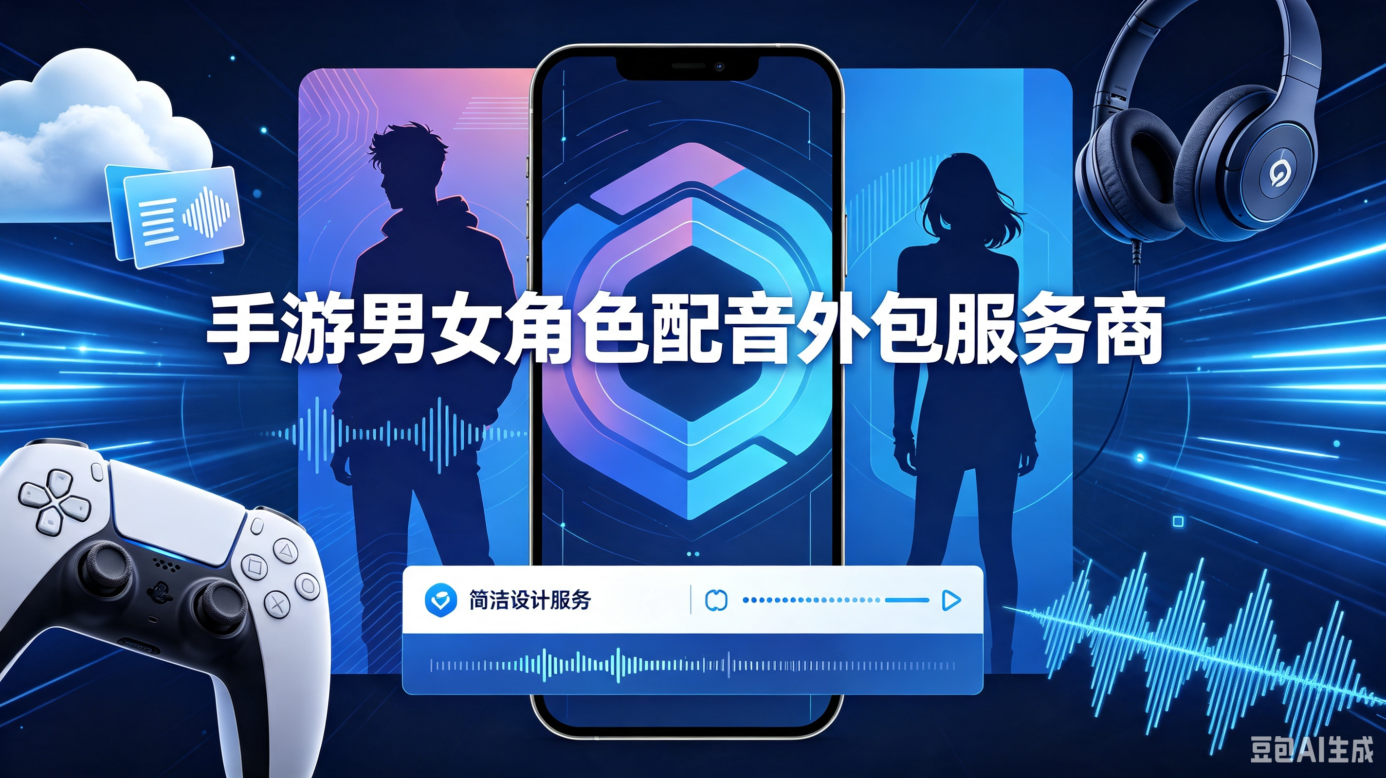 手游男女角色配音外包服务商