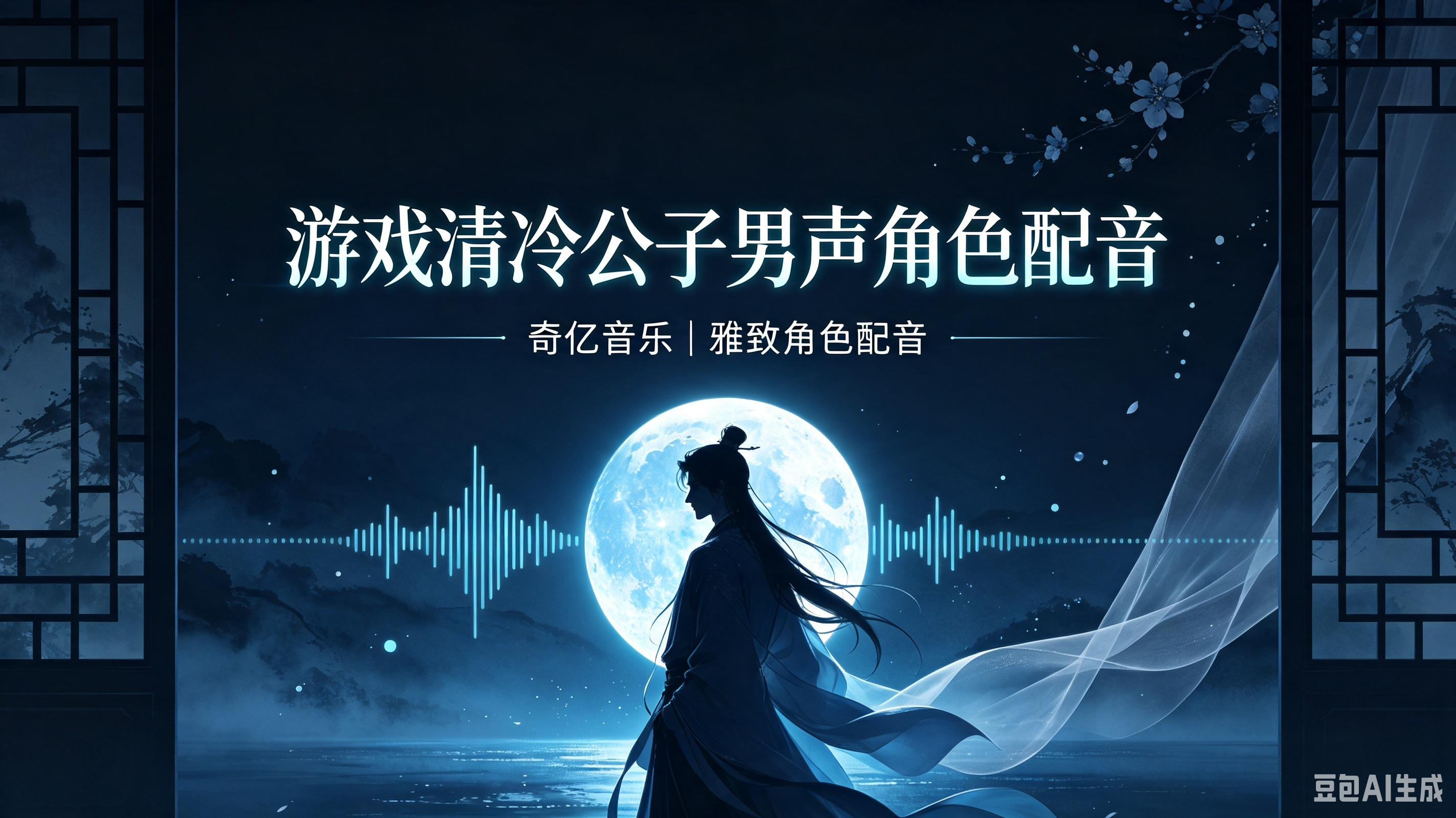 游戏清冷公子男声角色配音