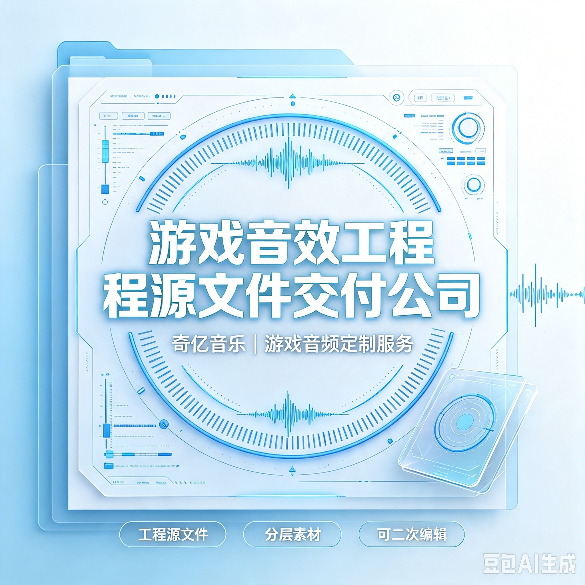 游戏音效工程源文件交付公司