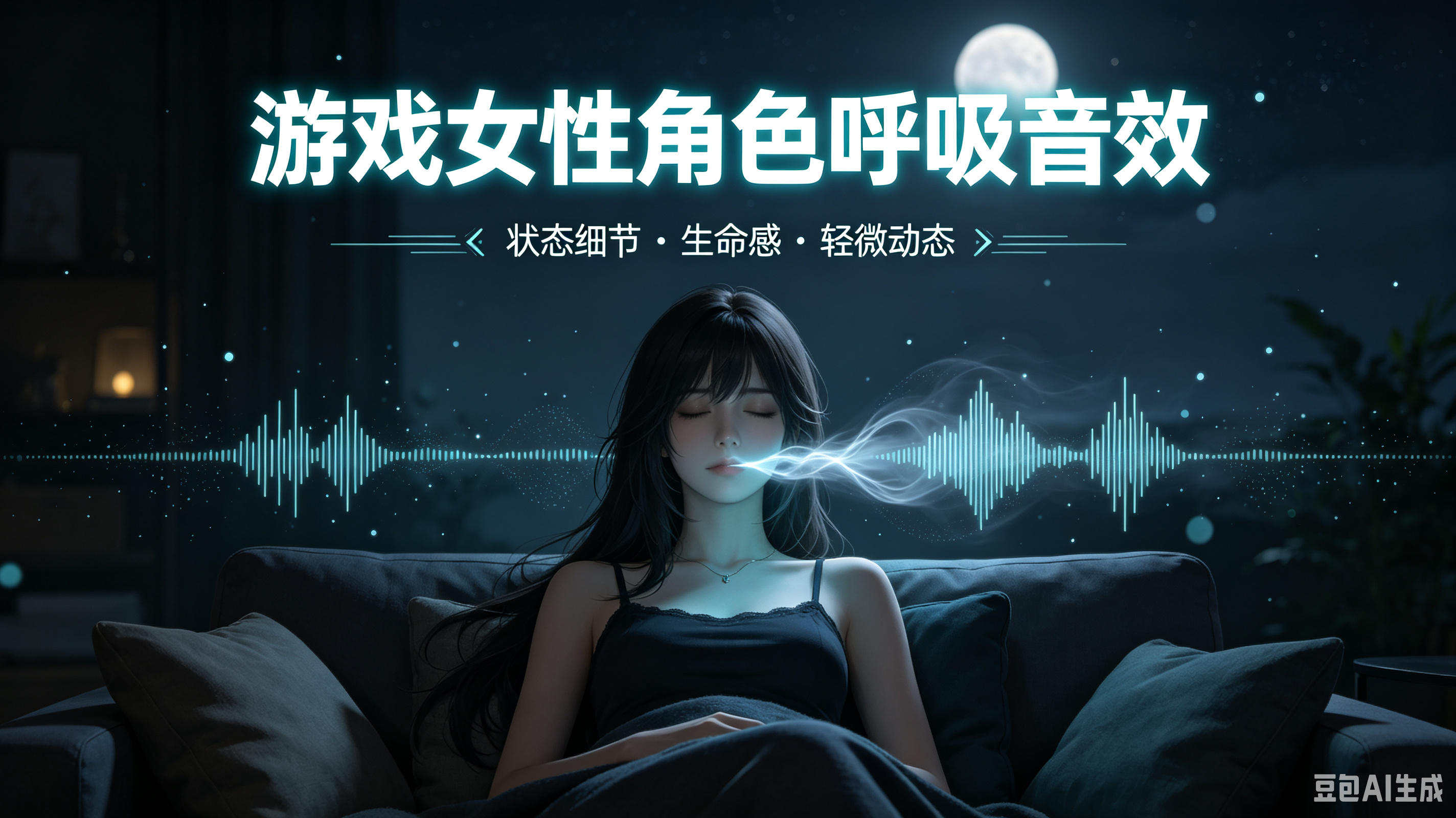 游戏女性角色呼吸音效