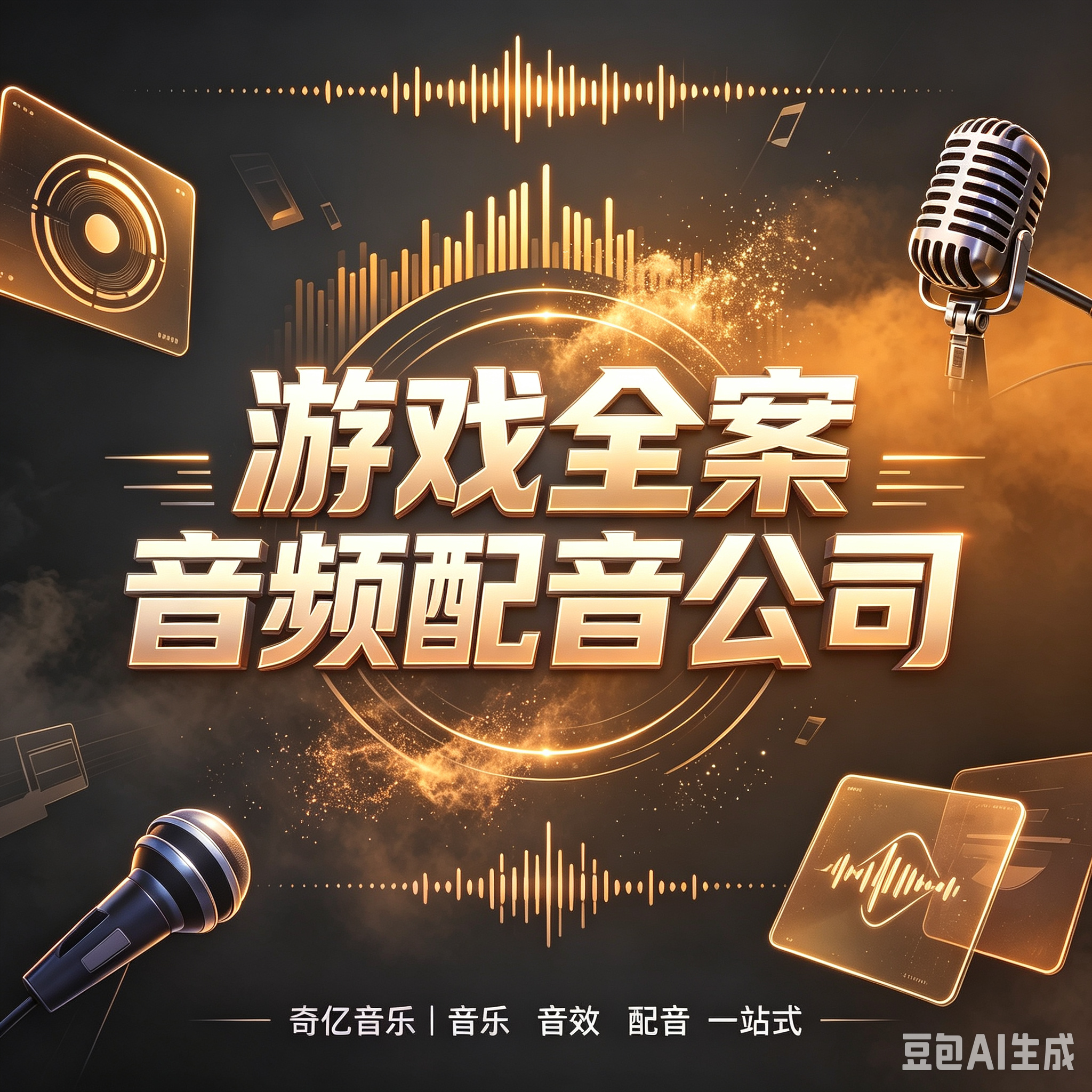 游戏全案音频配音公司