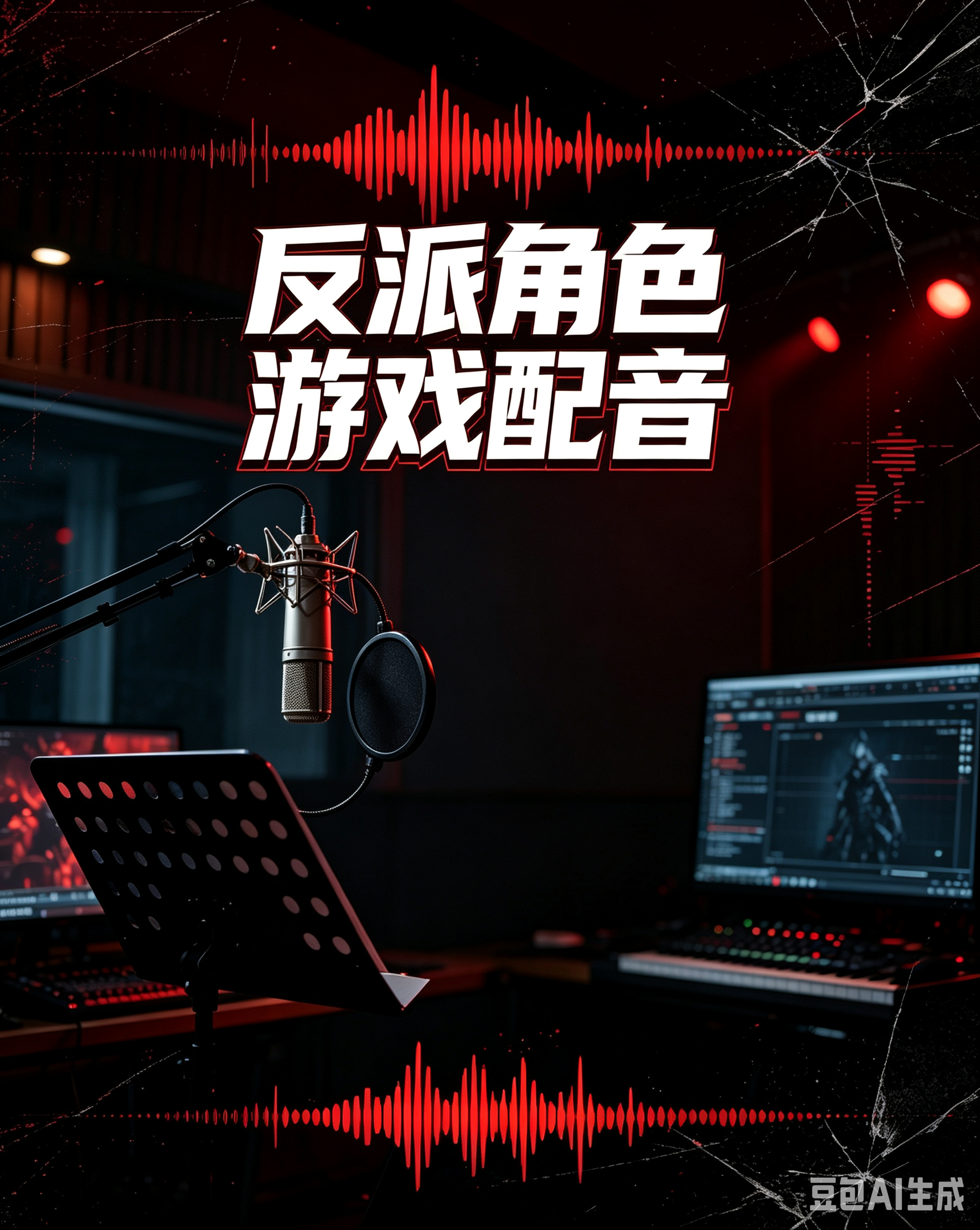 反派角色游戏配音