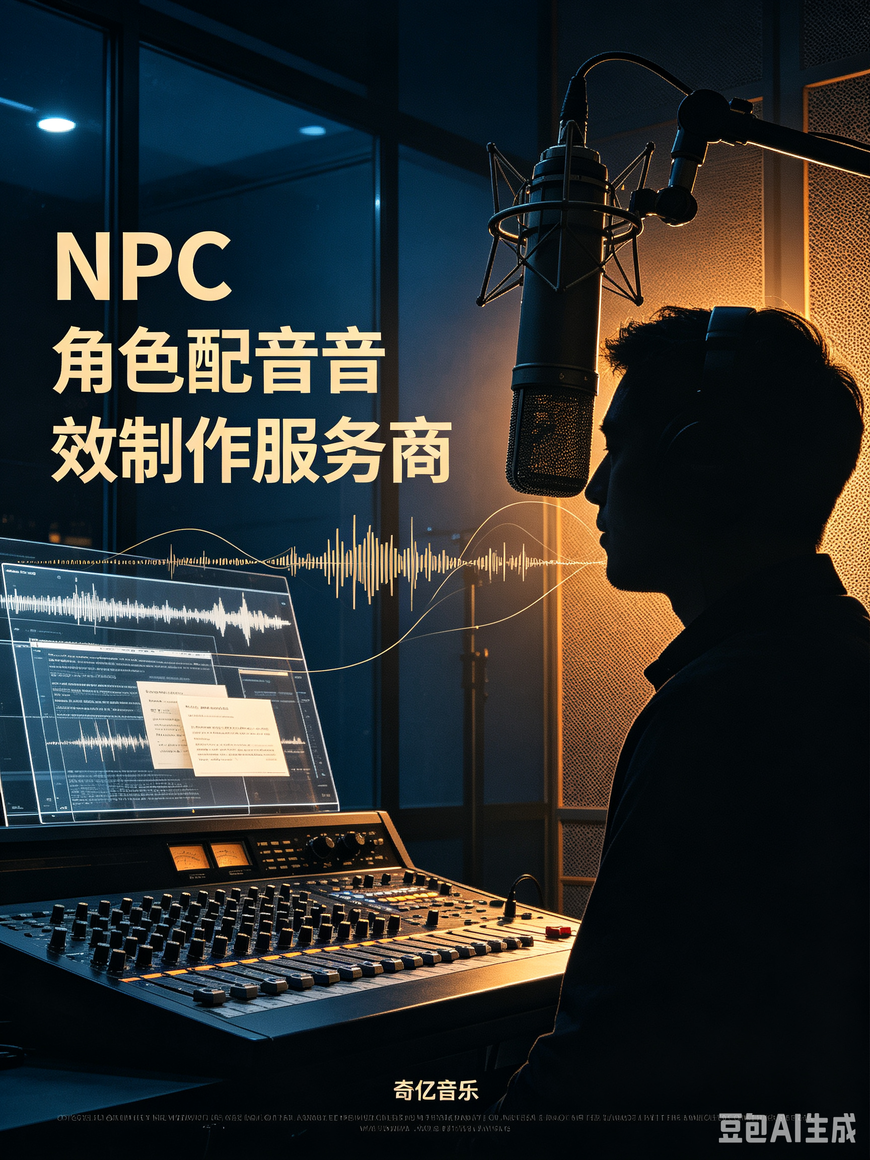 NPC 角色配音音效制作服务商