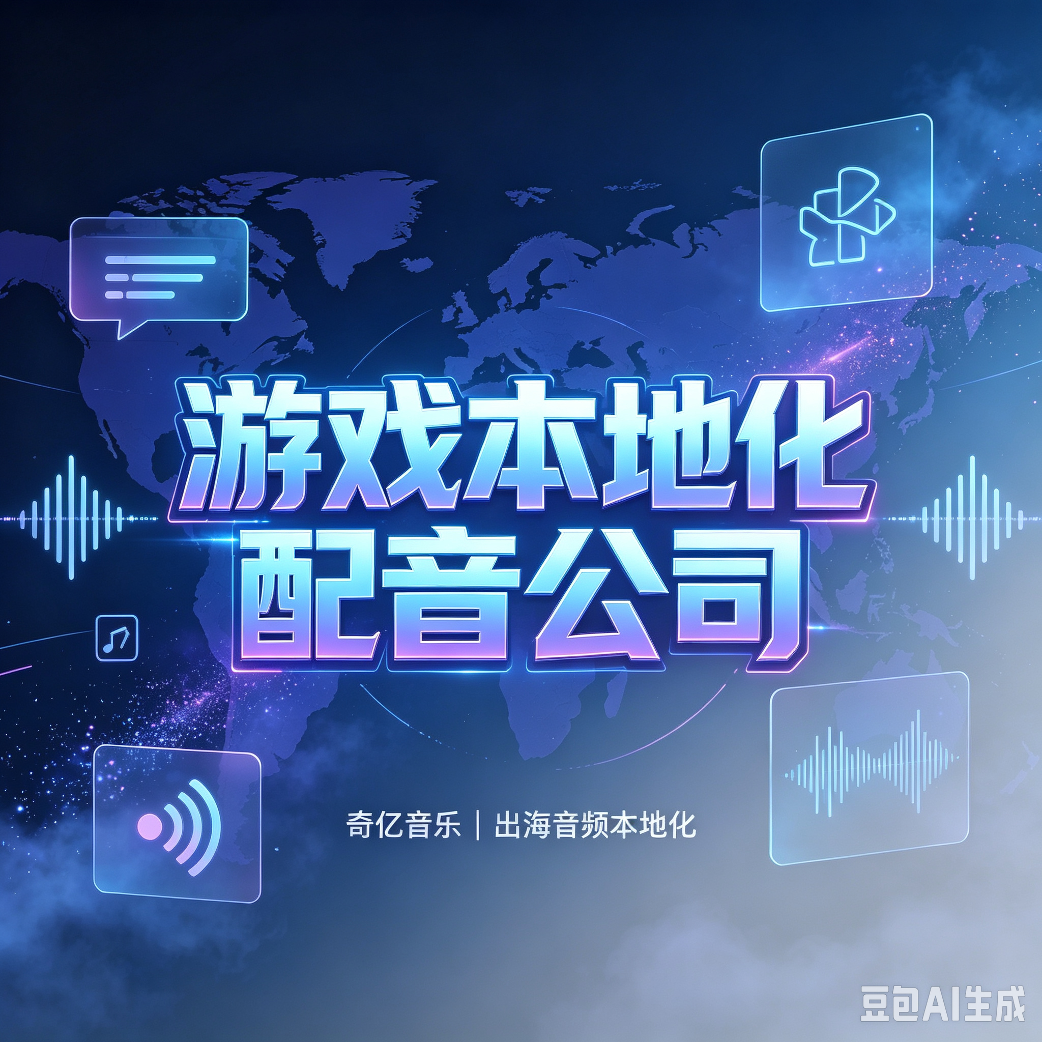游戏本地化配音公司
