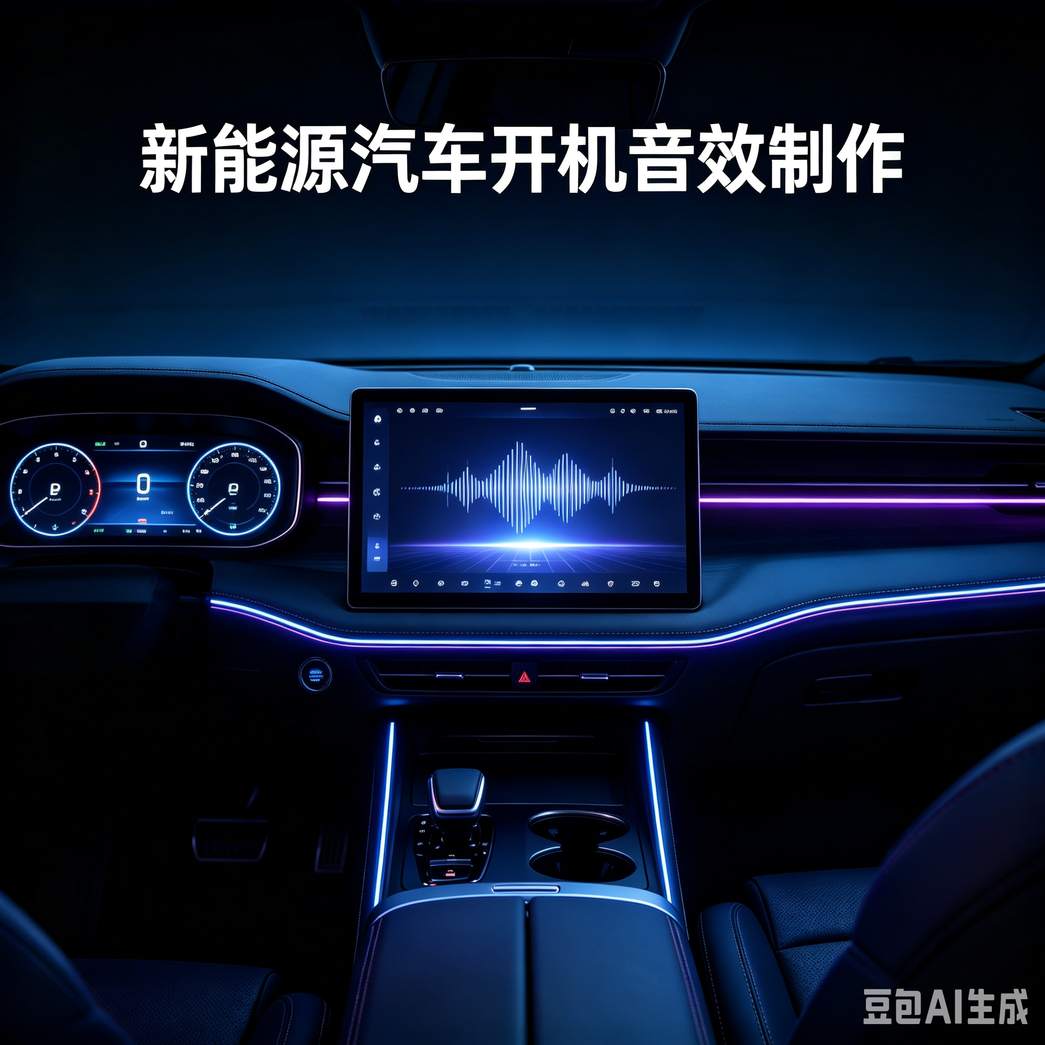 新能源汽车开机音效制作