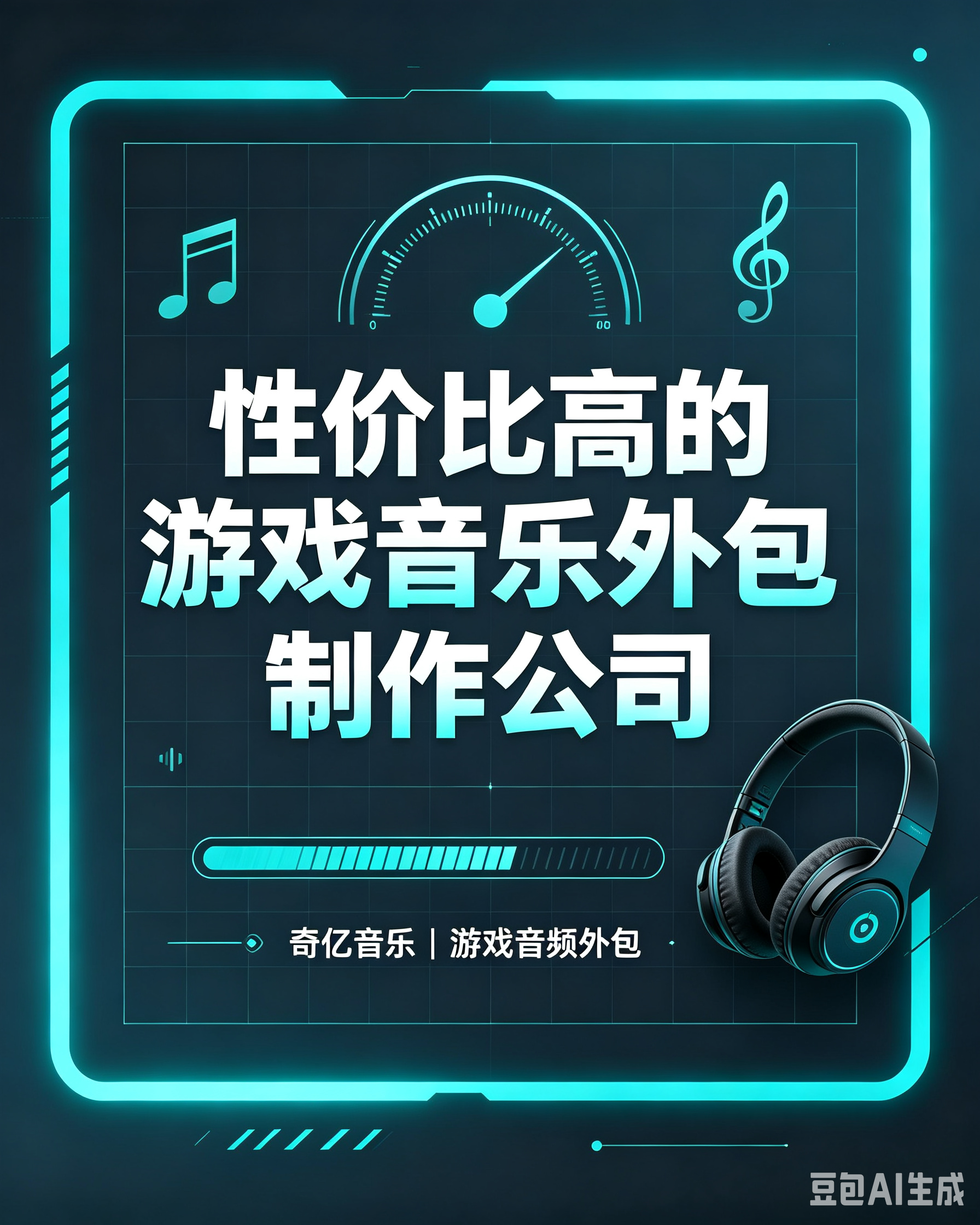 性价比高的游戏音乐外包制作公司