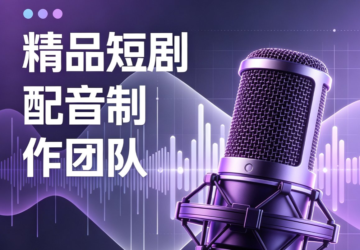 精品短剧配音制作团队