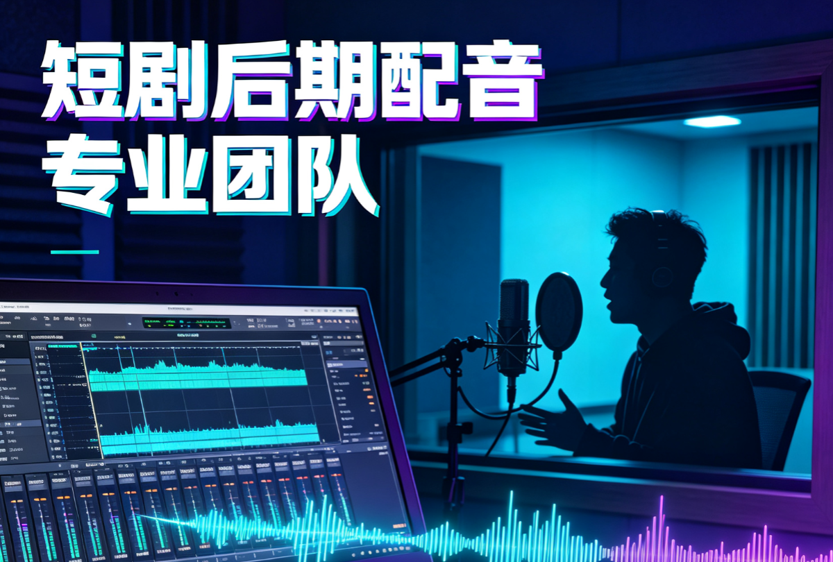 短剧后期配音专业团队