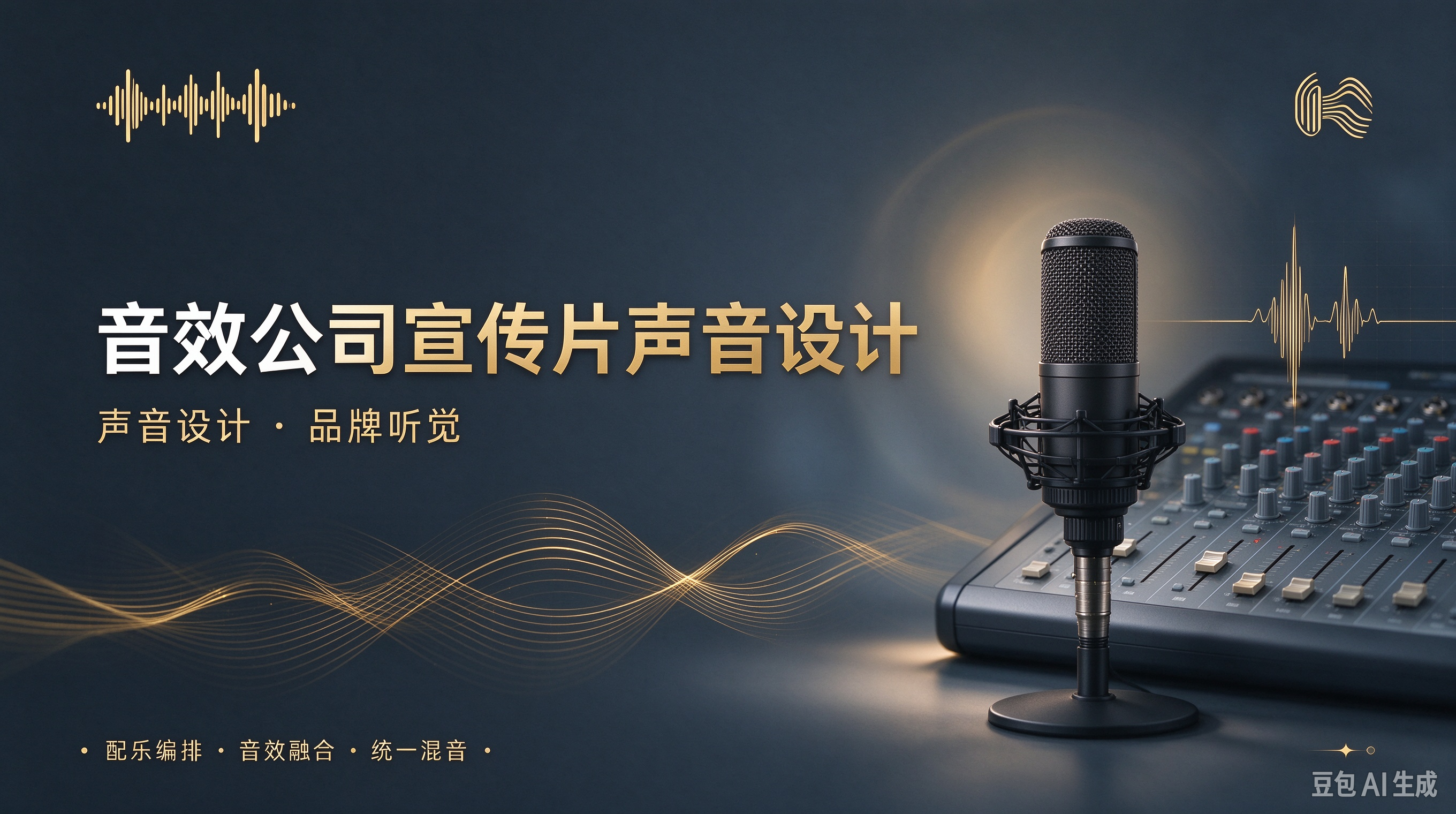 音效公司宣传片声音设计