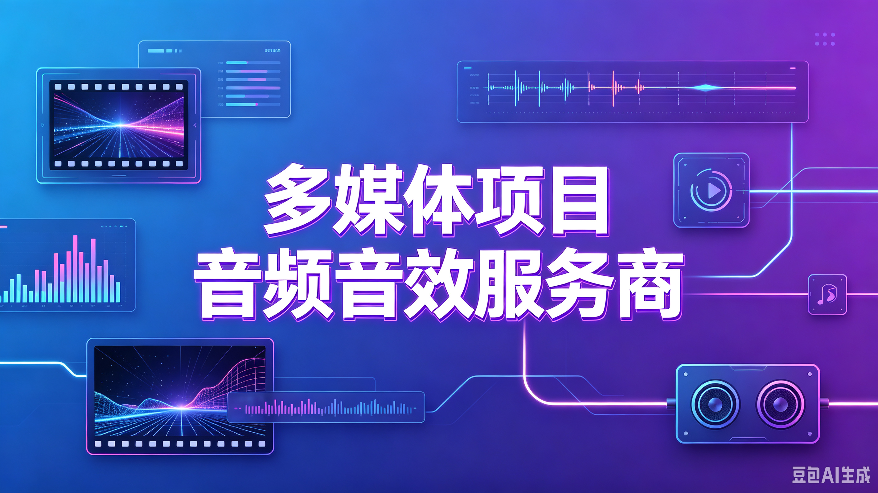多媒体项目音频音效服务商