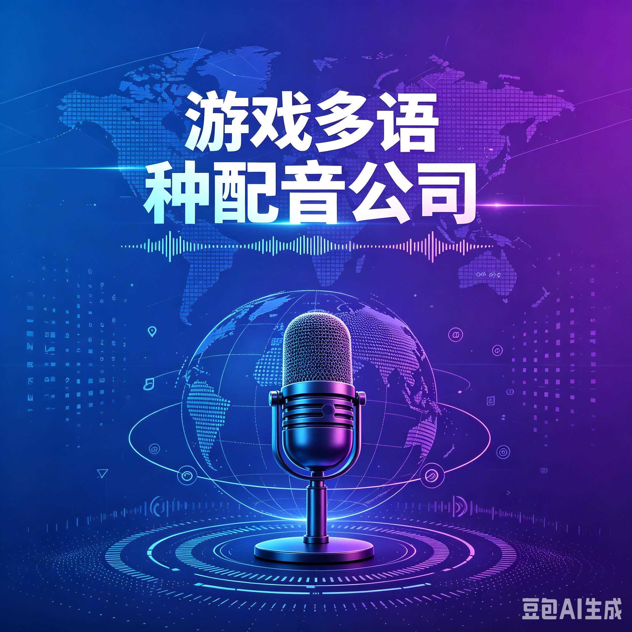 游戏多语种配音公司
