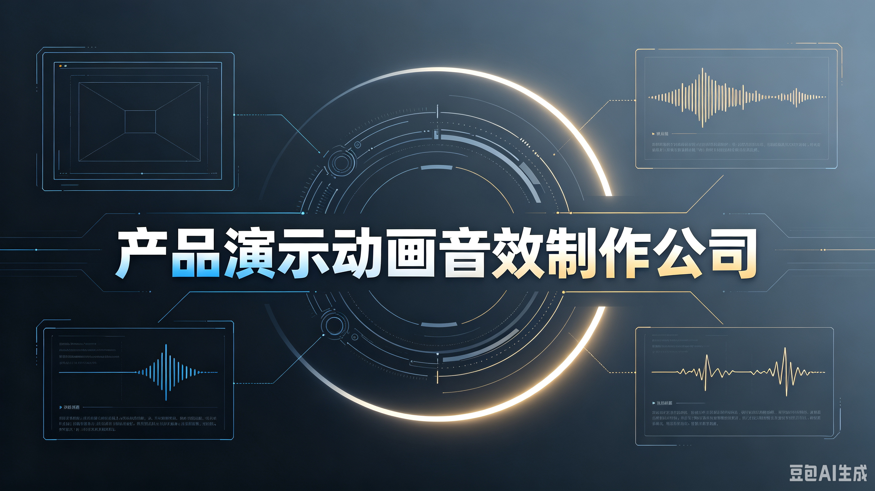 产品演示动画音效制作公司