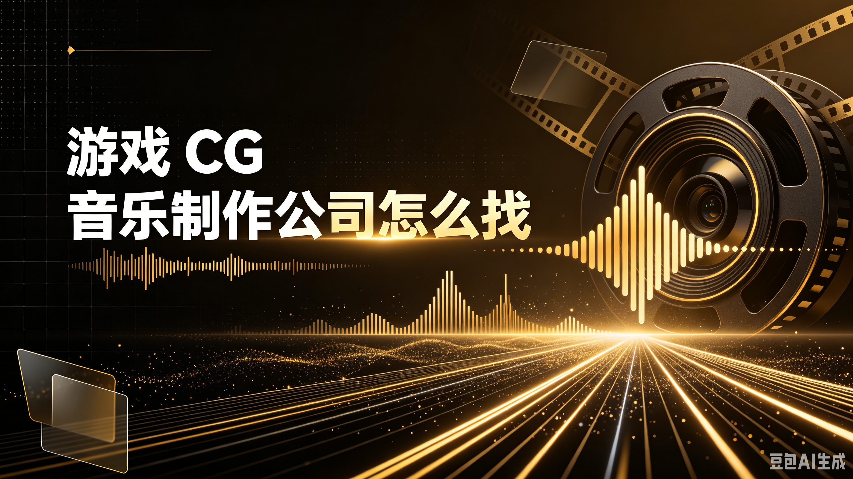 游戏 CG 音乐制作公司怎么找
