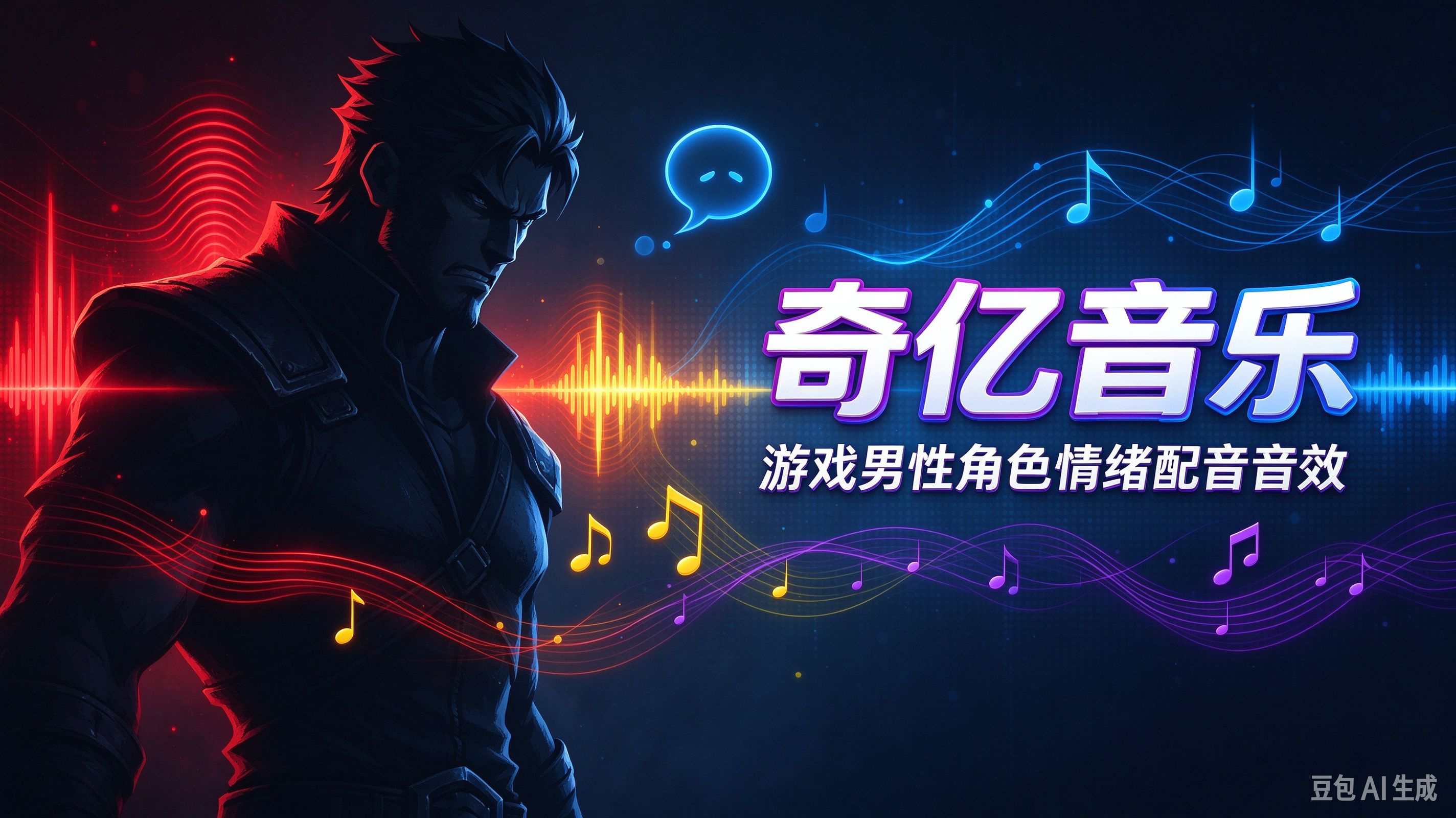 游戏男性角色情绪配音音效
